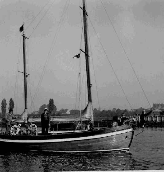 Absegeln 3.10.1954