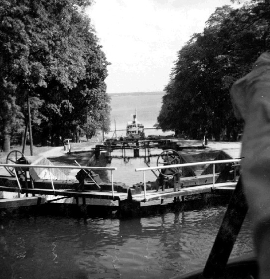 Göta-Kanal 1954