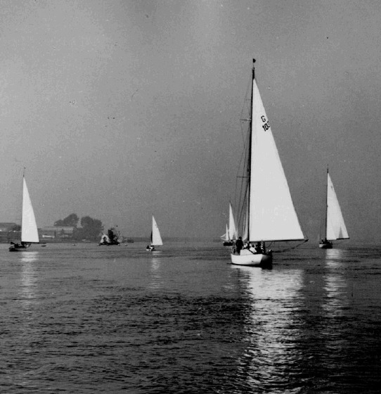 Absegeln Okt. 1954