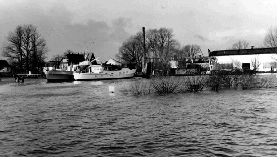 Hochwasser Lemwerder22.12.1954