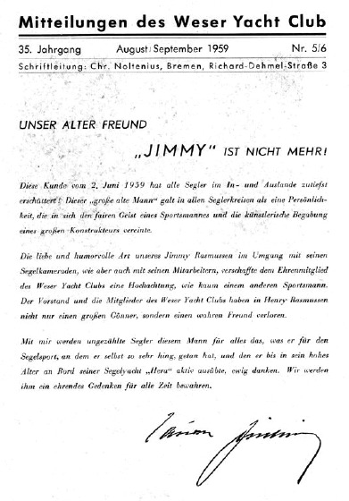 WYC-Mitteilungen Nr. 5-1959