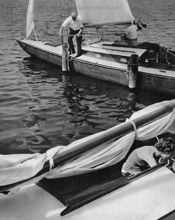 Manöver im Bootshafen