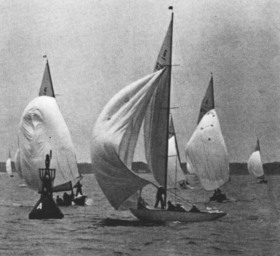 Sechser vor dem Wind bei "Kiel-A"