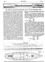 Die Berliner Motorboots-Ausstellung, Dezember 1907