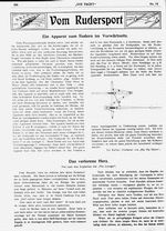 Ein Apparat zum Rudern im Vorwärtssitz