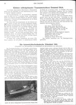Die österreichisch-deutsche Elbefahrt 1911 (Programm)