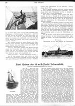 Zwei reisen der 12 m-R-Yacht Schwanhild, Kiel-Pola und Korfu-Konstantinopel