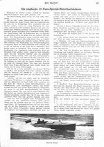 Die englische 21 Fuss Spezialmotorbootsklasse