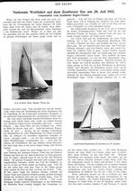 Nat. Wettfahrt, Zeuthener Seglerverein, 28. VII. 12, Zeuthener See