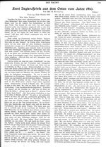 Zwei Seglerbriefe aus dem Osten aus dem Jahre 1910