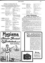 Die Meldungen z. Bodenseewoche 1912
