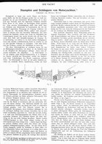 Stampfen und Schlingern von Motoryachten