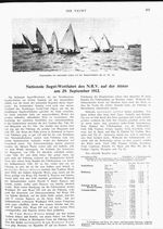 Nat. Wettfahrt des N.R.V. auf der Alster, 29. IX.