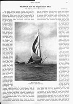 Rückblick auf die Segelsaison 1913