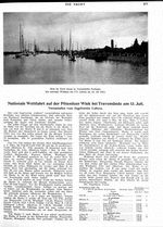 Nationale Wettfahrt bei Travemünde des S.V. Lubeca am 13.VII.13
