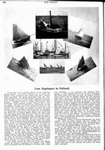 Vom Segelsport in Holland