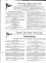 Oesterreich.-Ungar. Motoryacht-Club. Rekordfahrt Wien-Budapest, 15.-31.5.1914