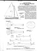 Nationale Binnenjolle aus dem Jahre 1914 (Schlichting)