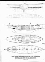 17,65 m-Kreuzer-Yacht Latona (Risse des Umbaues von Abeking &amp; Rasmussen)