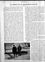 Der Rückblick auf das wassersportliche Jahr 1914 (Schluss aus dem Jahrg. XI)
