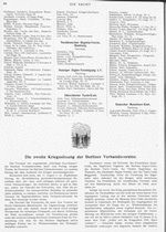 Die zweite Kriegssitzung der Berliner Verbandsvereine