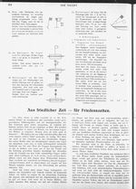 Aus friedlicher Zeit - für Friedenszeiten