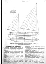 Schwedisches 5,20 m-Segelkanu der Klasse IIIb (Rosengren)