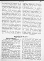Betr. Die internationale Rennklasse