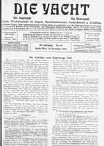 Die Anträge zum Seglertage 1915