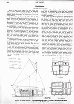 10 m-Hausboot mit Segeln und Motor (Winckler)