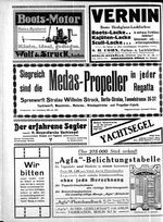 Segel und Zelte