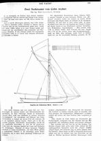 Zwei Seekreuzer, " Fram " 10 m u. " Marie " 12 m (Colin Archer )