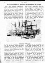 Verbandswettfahrt des Münchener Yacht-Clubs am 22.6.19