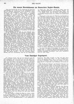 Vom Danziger Segelsport