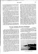 Mit einer nationalen Jolle durch Mecklenburg