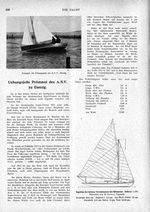 5,8 m Uebungsjolle Prömmel des A.S.V. zu Danzig (Wustrau)