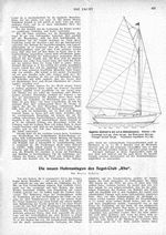 Die neuen Hafenanlagen des Segel-Club " Rhe "