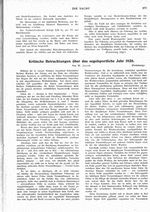 Kritische Betrachtungen über das segelsportliche Jahr 1920