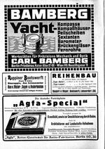 Das segelsportliche Jahr 1921