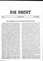Die Zersplitterung der internationalen Segelei Europas