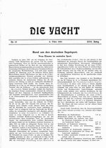 Rund um den deutschen Segelsport