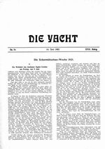 Zeuthener Segler-Verein, 6. Mai, 3. Juni