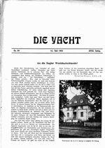 An die Segler Westdeutschlands