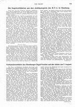 Hamburger Segel-Verein, 5. Mai, 7. August