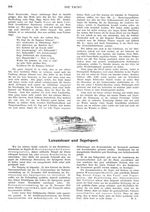 Luxussteuer und Segelsport