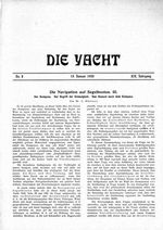 Navigation auf Segelbooten, III