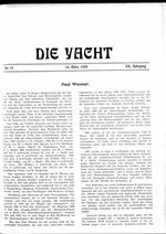 Paul Wiesener, 25 Jahre Mitglied des B.Y.C