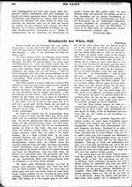 Reisebericht des Wärts 1922