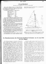 Deutscher Kraftboot-Verband, Motorbootrennen, 24. Juni
