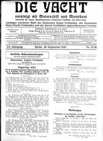Seglertag 1923 des D.S.Vb.